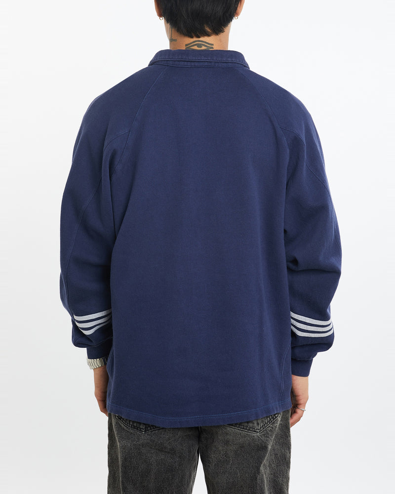 Vintage 90s Adidas Quarter Zip Sweatshirt <br>XL , The Real Deal , newtown, sydney, australia, thrift store, opshop, preloved, secondhand, sustainable, retro, antique, 70s, 80s, 90s, 2000s, 00s, fashion, clothing, streetwear, trendy, garment, style, boutique, store, shop, archive, sale, cheap, best, top