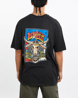 Vintage, 1996, Harley, Davidson, Owners, Group, Tee, The Real Deal, size large, colour Black, newtown, sydney, australia, thrift store, opshop, preloved, secondhand, sustainable, retro, antique, 70s, 80s, 90s, 2000s, 00s, fashion, clothing, streetwear, trendy, garment, style, boutique, store, shop, archive, sale, cheap, best, top, T-Shirts