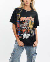 Vintage, 90s, NCAA, Syracuse, Orangemen, Tee, The Real Deal, size small, colour Black, newtown, sydney, australia, thrift store, opshop, preloved, secondhand, sustainable, retro, antique, 70s, 80s, 90s, 2000s, 00s, fashion, clothing, streetwear, trendy, garment, style, boutique, store, shop, archive, sale, cheap, best, top, T-Shirts