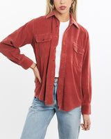 Vintage, Dickies, Corduroy, Button, Up, Shirt, The Real Deal, size extra small, colour Orange, newtown, sydney, australia, thrift store, opshop, preloved, secondhand, sustainable, retro, antique, 70s, 80s, 90s, 2000s, 00s, fashion, clothing, streetwear, trendy, garment, style, boutique, store, shop, archive, sale, cheap, best, top, Shirts