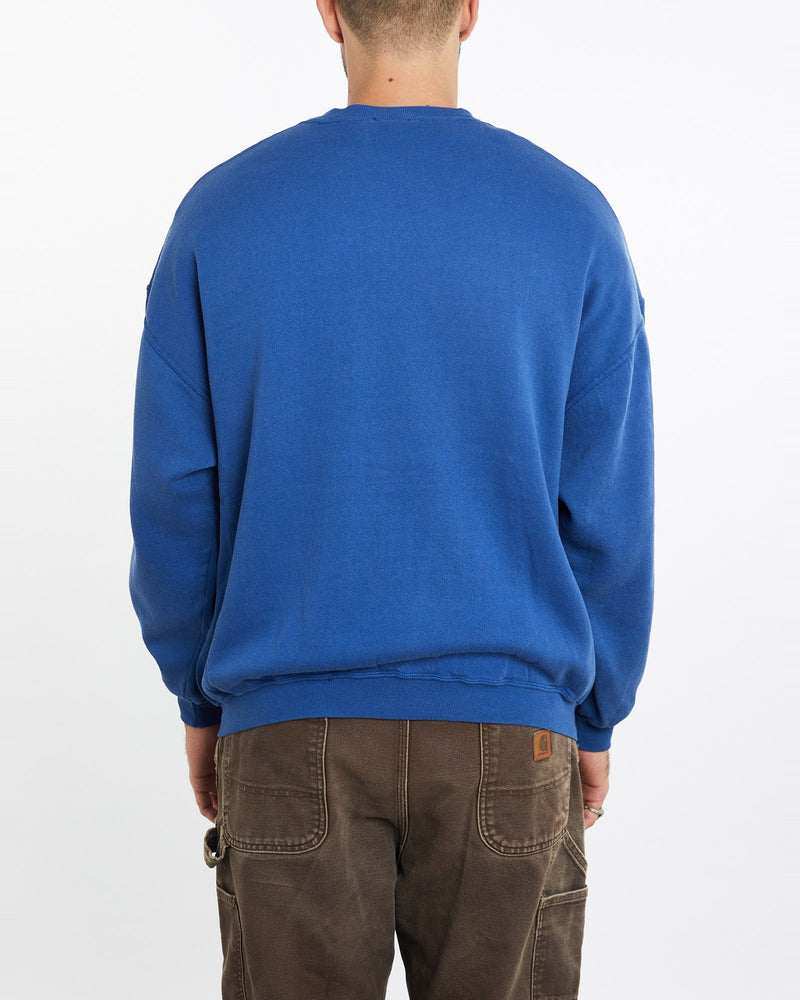 Vintage, Russell, Athletic, Sweatshirt, The Real Deal, size extra large, colour Blue, newtown, sydney, australia, thrift store, opshop, preloved, secondhand, sustainable, retro, antique, 70s, 80s, 90s, 2000s, 00s, fashion, clothing, streetwear, trendy, garment, style, boutique, store, shop, archive, sale, cheap, best, top, Sweats and hoodies