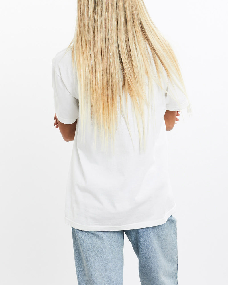 Vintage, Sonic, Youth, Music, Tee, The Real Deal, size extra small, colour White, newtown, sydney, australia, thrift store, opshop, preloved, secondhand, sustainable, retro, antique, 70s, 80s, 90s, 2000s, 00s, fashion, clothing, streetwear, trendy, garment, style, boutique, store, shop, archive, sale, cheap, best, top, T-Shirts