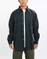 Vintage, 90s, Tommy, Hilfiger, Button, Up, Shirt, The Real Deal, size extra large, colour Navy, newtown, sydney, australia, thrift store, opshop, preloved, secondhand, sustainable, retro, antique, 70s, 80s, 90s, 2000s, 00s, fashion, clothing, streetwear, trendy, garment, style, boutique, store, shop, archive, sale, cheap, best, top, Shirts