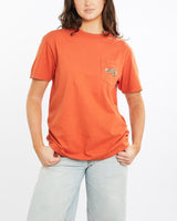 Vintage, Harley, Davidson, Tee, The Real Deal, size medium, colour Orange, newtown, sydney, australia, thrift store, opshop, preloved, secondhand, sustainable, retro, antique, 70s, 80s, 90s, 2000s, 00s, fashion, clothing, streetwear, trendy, garment, style, boutique, store, shop, archive, sale, cheap, best, top, T-Shirts