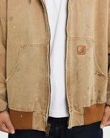 Vintage, 90s, Carhartt, Active', Jacket, The Real Deal, size large, colour Beige, newtown, sydney, australia, thrift store, opshop, preloved, secondhand, sustainable, retro, antique, 70s, 80s, 90s, 2000s, 00s, fashion, clothing, streetwear, trendy, garment, style, boutique, store, shop, archive, sale, cheap, best, top, Jackets