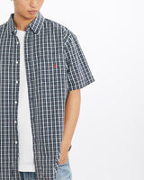 Vintage, 90s, Polo, Ralph, Lauren, Short, Sleeve, Button, Up, Shirt, The Real Deal, size large, colour Multicolour, newtown, sydney, australia, thrift store, opshop, preloved, secondhand, sustainable, retro, antique, 70s, 80s, 90s, 2000s, 00s, fashion, clothing, streetwear, trendy, garment, style, boutique, store, shop, archive, sale, cheap, best, top, Shirts