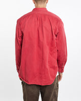 Vintage, 90s, Polo, Ralph, Lauren, Button, Up, Shirt, The Real Deal, size extra large, colour Red, newtown, sydney, australia, thrift store, opshop, preloved, secondhand, sustainable, retro, antique, 70s, 80s, 90s, 2000s, 00s, fashion, clothing, streetwear, trendy, garment, style, boutique, store, shop, archive, sale, cheap, best, top, Shirts