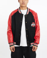 Vintage, NCAA, Ohio, State, Buckeyes, Varsity, Jacket, The Real Deal, size extra large, colour Multicolour, newtown, sydney, australia, thrift store, opshop, preloved, secondhand, sustainable, retro, antique, 70s, 80s, 90s, 2000s, 00s, fashion, clothing, streetwear, trendy, garment, style, boutique, store, shop, archive, sale, cheap, best, top, Jackets