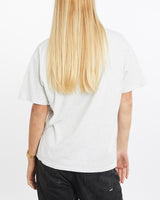 Vintage, 90s, Planet, Hollywood, Tee, The Real Deal, size medium, colour Grey, newtown, sydney, australia, thrift store, opshop, preloved, secondhand, sustainable, retro, antique, 70s, 80s, 90s, 2000s, 00s, fashion, clothing, streetwear, trendy, garment, style, boutique, store, shop, archive, sale, cheap, best, top, T-Shirts