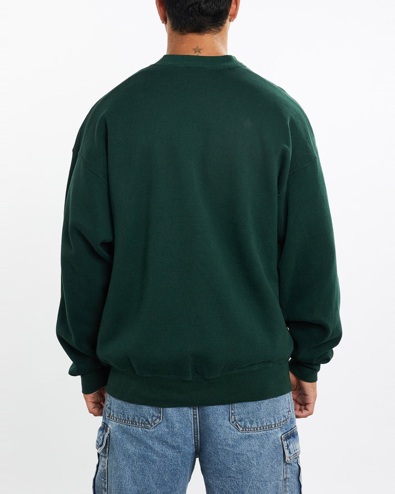 Vintage, Nike, Sweatshirt, The Real Deal, size extra large, colour Green, newtown, sydney, australia, thrift store, opshop, preloved, secondhand, sustainable, retro, antique, 70s, 80s, 90s, 2000s, 00s, fashion, clothing, streetwear, trendy, garment, style, boutique, store, shop, archive, sale, cheap, best, top, Sweats and hoodies