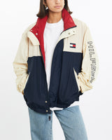 Vintage, 90s, Tommy, Hilfiger, Windbreaker, Jacket, The Real Deal, size small, colour Multicolour, newtown, sydney, australia, thrift store, opshop, preloved, secondhand, sustainable, retro, antique, 70s, 80s, 90s, 2000s, 00s, fashion, clothing, streetwear, trendy, garment, style, boutique, store, shop, archive, sale, cheap, best, top, Jackets