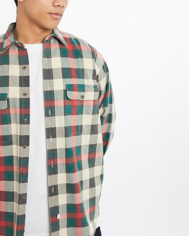 Vintage, 90s, Polo, Ralph, Lauren, Chambray, Button, Up, Shirt, The Real Deal, size large, colour Multicolour, newtown, sydney, australia, thrift store, opshop, preloved, secondhand, sustainable, retro, antique, 70s, 80s, 90s, 2000s, 00s, fashion, clothing, streetwear, trendy, garment, style, boutique, store, shop, archive, sale, cheap, best, top, Shirts