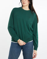 Vintage, Nautica, Knit, Sweater, The Real Deal, size medium, colour Green, newtown, sydney, australia, thrift store, opshop, preloved, secondhand, sustainable, retro, antique, 70s, 80s, 90s, 2000s, 00s, fashion, clothing, streetwear, trendy, garment, style, boutique, store, shop, archive, sale, cheap, best, top, Sweats and hoodies