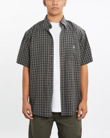 Vintage, 90s, Polo, Ralph, Lauren, Short, Sleeve, Button, Up, Shirt, The Real Deal, size large, colour Black, newtown, sydney, australia, thrift store, opshop, preloved, secondhand, sustainable, retro, antique, 70s, 80s, 90s, 2000s, 00s, fashion, clothing, streetwear, trendy, garment, style, boutique, store, shop, archive, sale, cheap, best, top, Shirts