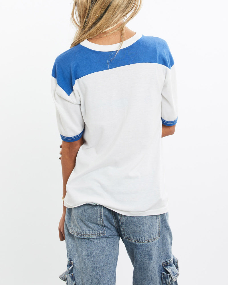 Vintage, 80s, Wilson, Sporting, Tee, The Real Deal, size extra small, colour Multicolour, newtown, sydney, australia, thrift store, opshop, preloved, secondhand, sustainable, retro, antique, 70s, 80s, 90s, 2000s, 00s, fashion, clothing, streetwear, trendy, garment, style, boutique, store, shop, archive, sale, cheap, best, top, T-Shirts