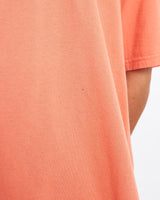 Vintage, Nike, Tee, The Real Deal, size medium, colour Orange, newtown, sydney, australia, thrift store, opshop, preloved, secondhand, sustainable, retro, antique, 70s, 80s, 90s, 2000s, 00s, fashion, clothing, streetwear, trendy, garment, style, boutique, store, shop, archive, sale, cheap, best, top, T-Shirts