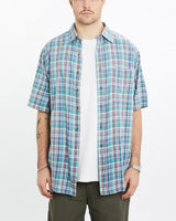 Vintage, 90s, Polo, Ralph, Lauren, Short, Sleeve, Button, Up, Shirt, The Real Deal, size extra large, colour Multicolour, newtown, sydney, australia, thrift store, opshop, preloved, secondhand, sustainable, retro, antique, 70s, 80s, 90s, 2000s, 00s, fashion, clothing, streetwear, trendy, garment, style, boutique, store, shop, archive, sale, cheap, best, top, Shirts