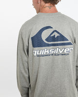 Vintage 90s Quiksilver Long Sleeve Tee <br>L , The Real Deal , newtown, sydney, australia, thrift store, opshop, preloved, secondhand, sustainable, retro, antique, 70s, 80s, 90s, 2000s, 00s, fashion, clothing, streetwear, trendy, garment, style, boutique, store, shop, archive, sale, cheap, best, top