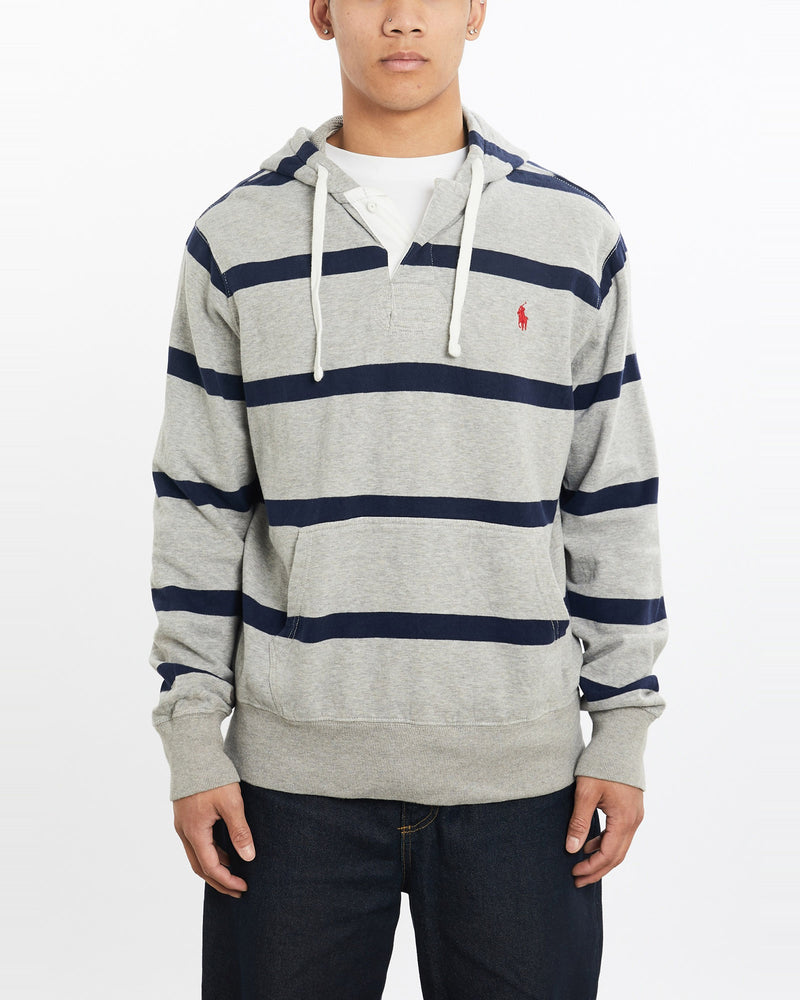 Vintage, Polo, Ralph, Lauren, Hooded, Sweatshirt, The Real Deal, size large, colour Multicolour, newtown, sydney, australia, thrift store, opshop, preloved, secondhand, sustainable, retro, antique, 70s, 80s, 90s, 2000s, 00s, fashion, clothing, streetwear, trendy, garment, style, boutique, store, shop, archive, sale, cheap, best, top, Sweats and hoodies