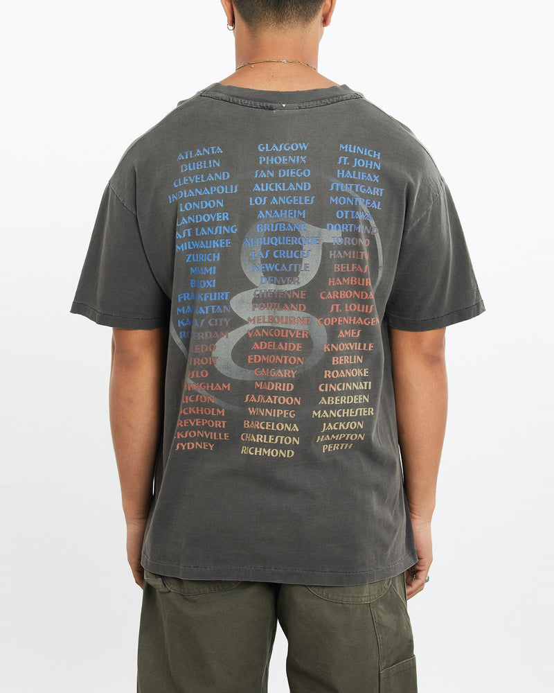 Vintage, 1996, Garth, Brooks, Music, Tee, The Real Deal, size large, colour Grey, newtown, sydney, australia, thrift store, opshop, preloved, secondhand, sustainable, retro, antique, 70s, 80s, 90s, 2000s, 00s, fashion, clothing, streetwear, trendy, garment, style, boutique, store, shop, archive, sale, cheap, best, top, T-Shirts