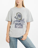 Vintage 90s MLB New York Yankees Tee <br>M , The Real Deal , newtown, sydney, australia, thrift store, opshop, preloved, secondhand, sustainable, retro, antique, 70s, 80s, 90s, 2000s, 00s, fashion, clothing, streetwear, trendy, garment, style, boutique, store, shop, archive, sale, cheap, best, top