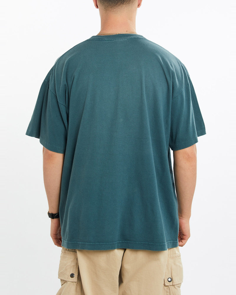 Vintage, 90s, Timber, Wolf, Wildlife, Tee, The Real Deal, size large, colour Green, newtown, sydney, australia, thrift store, opshop, preloved, secondhand, sustainable, retro, antique, 70s, 80s, 90s, 2000s, 00s, fashion, clothing, streetwear, trendy, garment, style, boutique, store, shop, archive, sale, cheap, best, top, T-Shirts