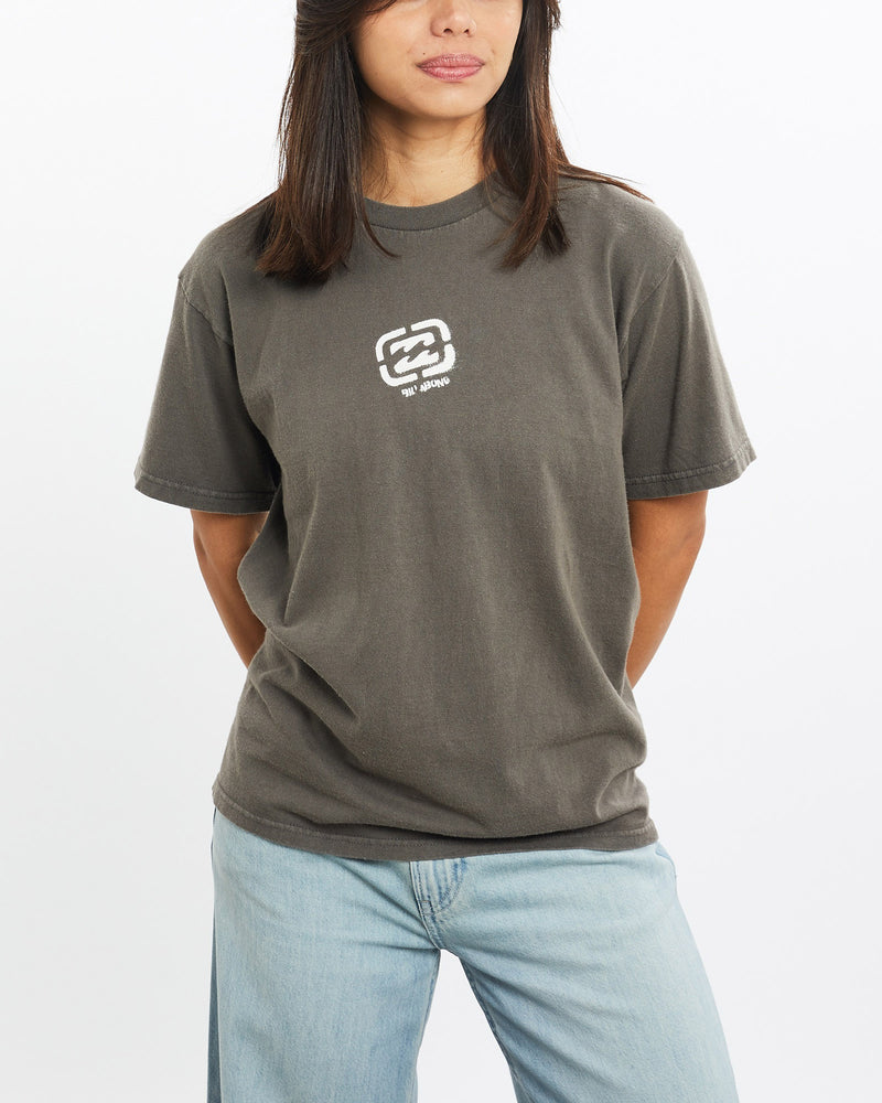 Vintage, Billabong, Surf, Tee, The Real Deal, size double extra small, colour Brown, newtown, sydney, australia, thrift store, opshop, preloved, secondhand, sustainable, retro, antique, 70s, 80s, 90s, 2000s, 00s, fashion, clothing, streetwear, trendy, garment, style, boutique, store, shop, archive, sale, cheap, best, top, T-Shirts