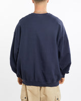 Vintage, 90s, Walt, Disney, World, Sweatshirt, The Real Deal, size extra large, colour Navy, newtown, sydney, australia, thrift store, opshop, preloved, secondhand, sustainable, retro, antique, 70s, 80s, 90s, 2000s, 00s, fashion, clothing, streetwear, trendy, garment, style, boutique, store, shop, archive, sale, cheap, best, top, Sweats and hoodies