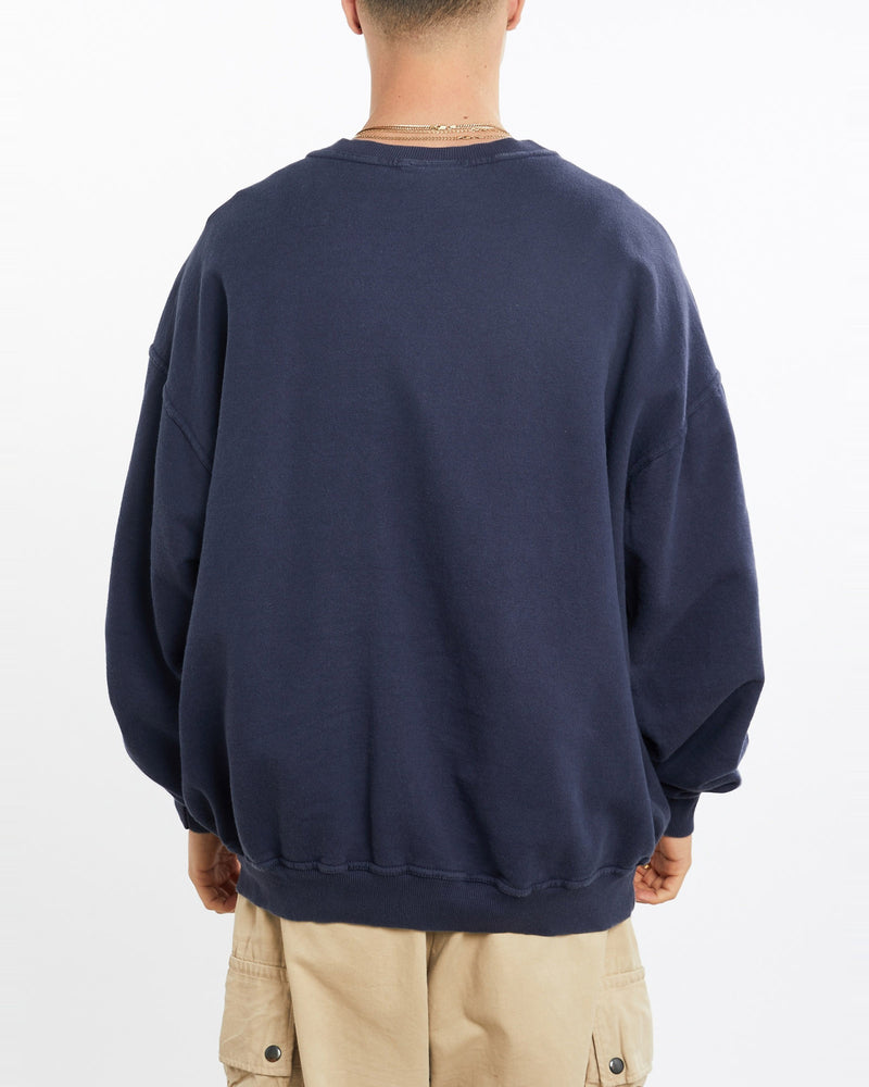 Vintage, 90s, Walt, Disney, World, Sweatshirt, The Real Deal, size extra large, colour Navy, newtown, sydney, australia, thrift store, opshop, preloved, secondhand, sustainable, retro, antique, 70s, 80s, 90s, 2000s, 00s, fashion, clothing, streetwear, trendy, garment, style, boutique, store, shop, archive, sale, cheap, best, top, Sweats and hoodies