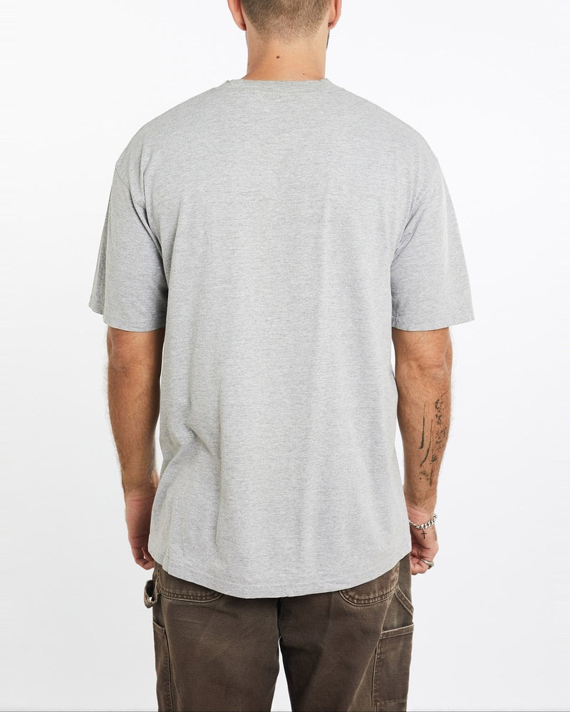 Vintage, NFL, Detroit, Lions, Tee, The Real Deal, size extra large, colour Grey, newtown, sydney, australia, thrift store, opshop, preloved, secondhand, sustainable, retro, antique, 70s, 80s, 90s, 2000s, 00s, fashion, clothing, streetwear, trendy, garment, style, boutique, store, shop, archive, sale, cheap, best, top, T-Shirts