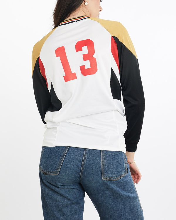 Vintage, 90s, Reebok, Japan, Ice, Hockey, Jersey, The Real Deal, size medium, colour Multicolour, newtown, sydney, australia, thrift store, opshop, preloved, secondhand, sustainable, retro, antique, 70s, 80s, 90s, 2000s, 00s, fashion, clothing, streetwear, trendy, garment, style, boutique, store, shop, archive, sale, cheap, best, top, T-Shirts