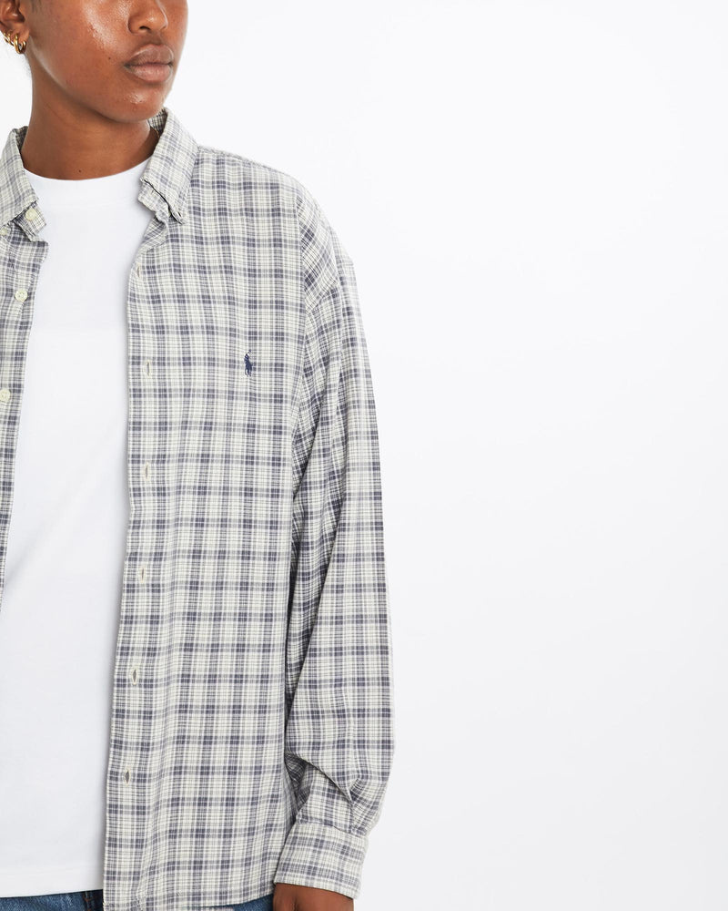 Vintage, 90s, Polo, Ralph, Lauren, Button, Up, Shirt, The Real Deal, size medium, colour Multicolour, newtown, sydney, australia, thrift store, opshop, preloved, secondhand, sustainable, retro, antique, 70s, 80s, 90s, 2000s, 00s, fashion, clothing, streetwear, trendy, garment, style, boutique, store, shop, archive, sale, cheap, best, top, Shirts