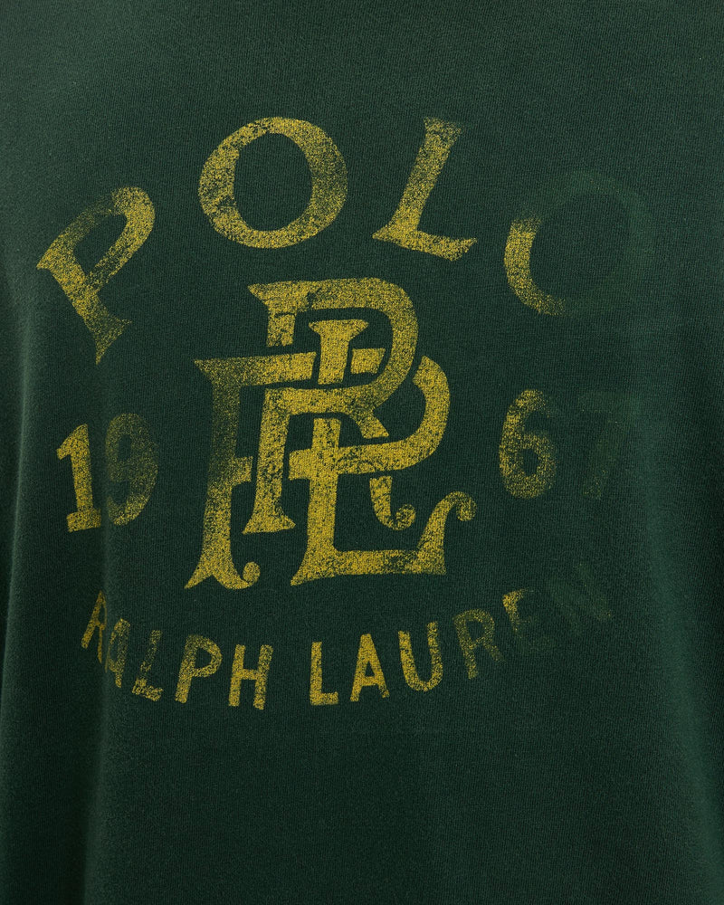 Vintage, Ralph, Lauren, Polo, Sport, Long, Sleeve, Tee, The Real Deal, size extra large, colour Green, newtown, sydney, australia, thrift store, opshop, preloved, secondhand, sustainable, retro, antique, 70s, 80s, 90s, 2000s, 00s, fashion, clothing, streetwear, trendy, garment, style, boutique, store, shop, archive, sale, cheap, best, top, T-Shirts
