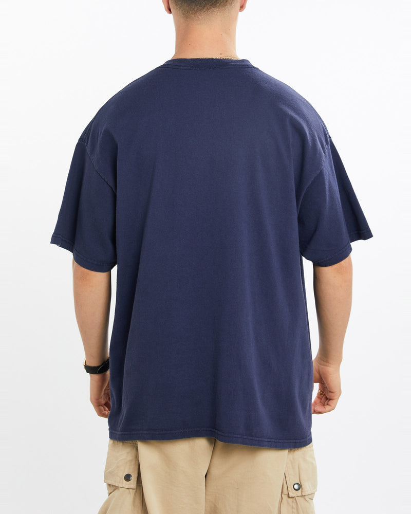 Vintage, MLB, San, Diego, Padres, Tee, The Real Deal, size large, colour Navy, newtown, sydney, australia, thrift store, opshop, preloved, secondhand, sustainable, retro, antique, 70s, 80s, 90s, 2000s, 00s, fashion, clothing, streetwear, trendy, garment, style, boutique, store, shop, archive, sale, cheap, best, top, T-Shirts