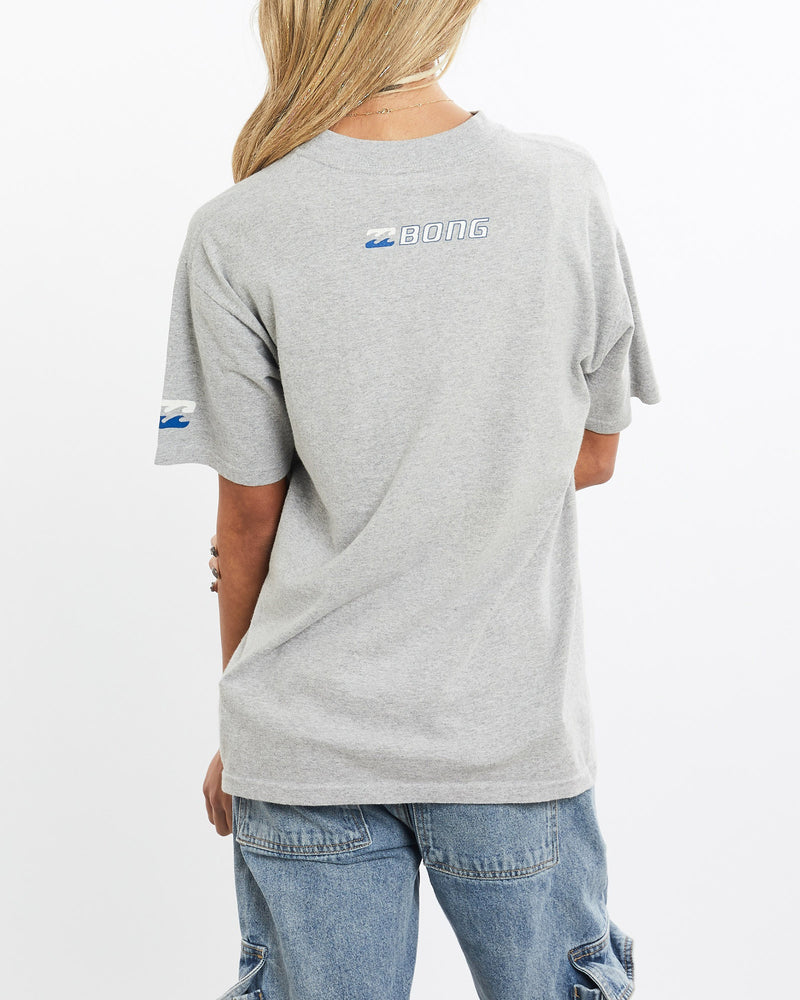 Vintage, Billabong, Surf, Tee, The Real Deal, size extra small, colour Grey, newtown, sydney, australia, thrift store, opshop, preloved, secondhand, sustainable, retro, antique, 70s, 80s, 90s, 2000s, 00s, fashion, clothing, streetwear, trendy, garment, style, boutique, store, shop, archive, sale, cheap, best, top, T-Shirts