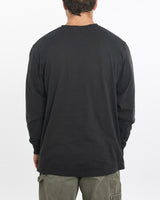 Vintage, Carhartt, Long, Sleeve, Tee, The Real Deal, size large, colour Black, newtown, sydney, australia, thrift store, opshop, preloved, secondhand, sustainable, retro, antique, 70s, 80s, 90s, 2000s, 00s, fashion, clothing, streetwear, trendy, garment, style, boutique, store, shop, archive, sale, cheap, best, top, T-Shirts