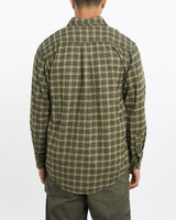 Vintage, Carhartt, Flannelette, Button, Up, Shirt, The Real Deal, size large, colour Green, newtown, sydney, australia, thrift store, opshop, preloved, secondhand, sustainable, retro, antique, 70s, 80s, 90s, 2000s, 00s, fashion, clothing, streetwear, trendy, garment, style, boutique, store, shop, archive, sale, cheap, best, top, Shirts