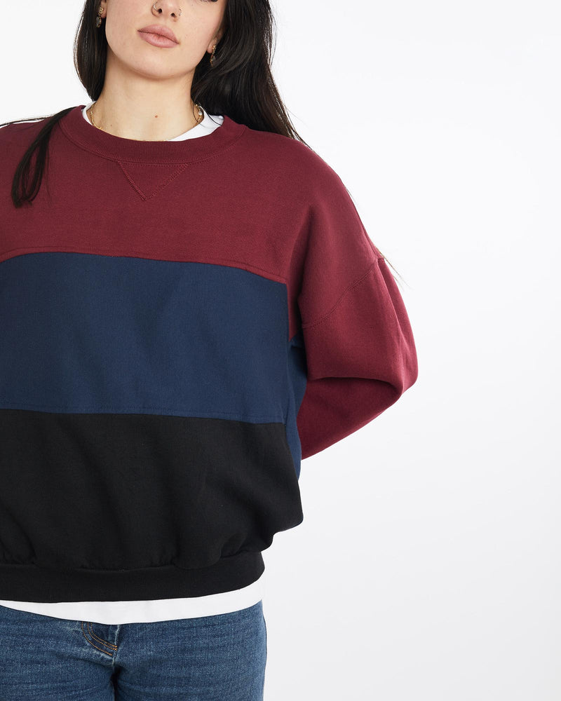 Vintage, Russell, Athletic, Sweatshirt, The Real Deal, size medium, colour Multicolour, newtown, sydney, australia, thrift store, opshop, preloved, secondhand, sustainable, retro, antique, 70s, 80s, 90s, 2000s, 00s, fashion, clothing, streetwear, trendy, garment, style, boutique, store, shop, archive, sale, cheap, best, top, Sweats and hoodies