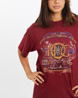 Vintage, 1998, Harley, Davidson, Owners, Group, Tee, The Real Deal, size extra small, colour Navy, newtown, sydney, australia, thrift store, opshop, preloved, secondhand, sustainable, retro, antique, 70s, 80s, 90s, 2000s, 00s, fashion, clothing, streetwear, trendy, garment, style, boutique, store, shop, archive, sale, cheap, best, top, T-Shirts