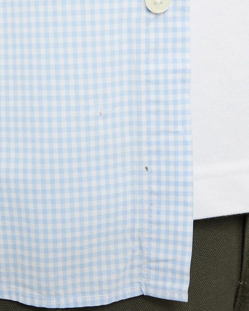 Vintage, 90s, Polo, Ralph, Lauren, Short, Sleeve, Button, Up, Shirt, The Real Deal, size extra large, colour Blue, newtown, sydney, australia, thrift store, opshop, preloved, secondhand, sustainable, retro, antique, 70s, 80s, 90s, 2000s, 00s, fashion, clothing, streetwear, trendy, garment, style, boutique, store, shop, archive, sale, cheap, best, top, Shirts