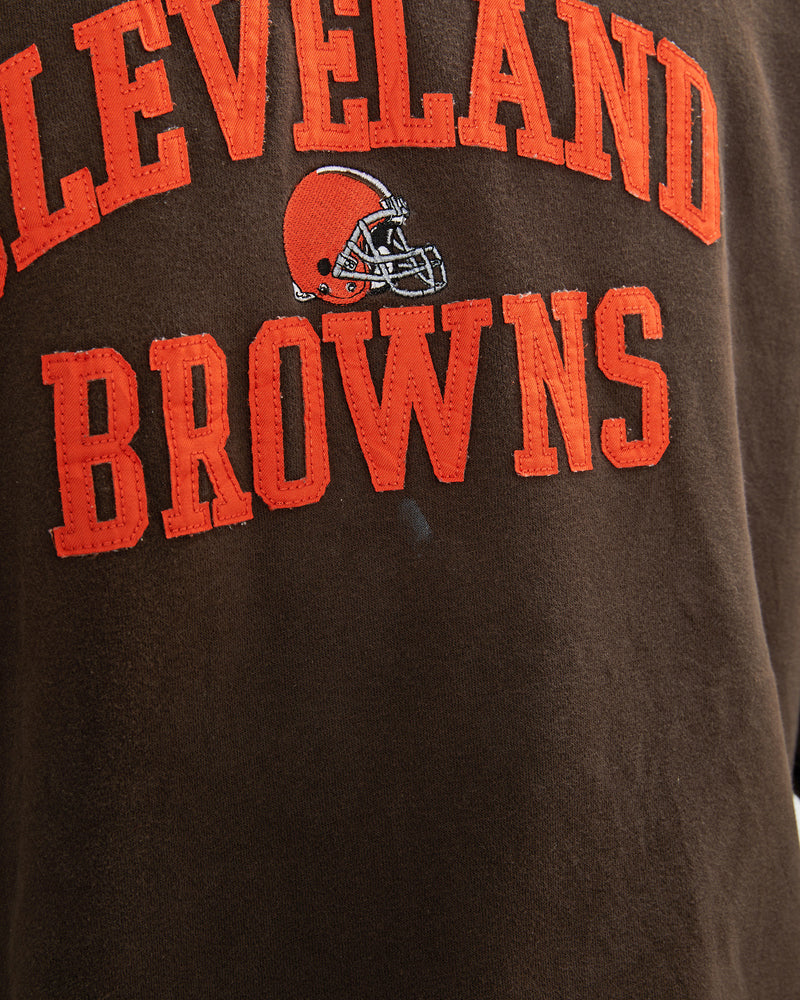 Vintage NFL Cleveland Browns Sweatshirt <br>XL , The Real Deal , newtown, sydney, australia, thrift store, opshop, preloved, secondhand, sustainable, retro, antique, 70s, 80s, 90s, 2000s, 00s, fashion, clothing, streetwear, trendy, garment, style, boutique, store, shop, archive, sale, cheap, best, top