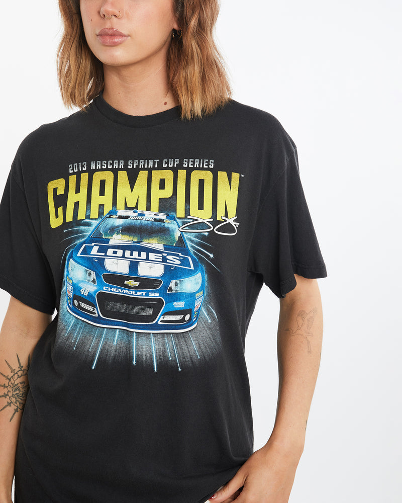 Vintage NASCAR Racing Tee <br>M , The Real Deal , newtown, sydney, australia, thrift store, opshop, preloved, secondhand, sustainable, retro, antique, 70s, 80s, 90s, 2000s, 00s, fashion, clothing, streetwear, trendy, garment, style, boutique, store, shop, archive, sale, cheap, best, top