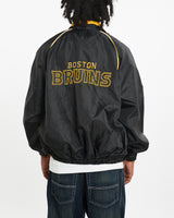 Vintage NHL Boston Bruins Windbreaker Jacket <br>M , The Real Deal , newtown, sydney, australia, thrift store, opshop, preloved, secondhand, sustainable, retro, antique, 70s, 80s, 90s, 2000s, 00s, fashion, clothing, streetwear, trendy, garment, style, boutique, store, shop, archive, sale, cheap, best, top