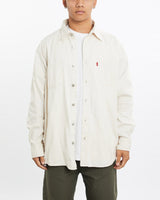 Vintage, Levi's, Button, Up, Shirt, The Real Deal, size large, colour Beige, newtown, sydney, australia, thrift store, opshop, preloved, secondhand, sustainable, retro, antique, 70s, 80s, 90s, 2000s, 00s, fashion, clothing, streetwear, trendy, garment, style, boutique, store, shop, archive, sale, cheap, best, top, Shirts