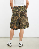 Vintage, Realtree, Camo, Cargo, Shorts, The Real Deal, size 31", colour Green, newtown, sydney, australia, thrift store, opshop, preloved, secondhand, sustainable, retro, antique, 70s, 80s, 90s, 2000s, 00s, fashion, clothing, streetwear, trendy, garment, style, boutique, store, shop, archive, sale, cheap, best, top, Shorts