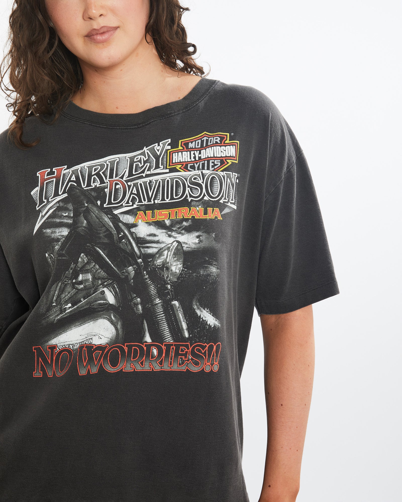 Vintage 90s Harley Davidson Australia Tee M