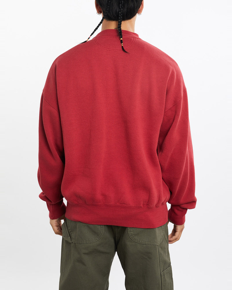 Vintage, 90s, University, of, Alabama, Sweatshirt, The Real Deal, size large, colour Burgundy, newtown, sydney, australia, thrift store, opshop, preloved, secondhand, sustainable, retro, antique, 70s, 80s, 90s, 2000s, 00s, fashion, clothing, streetwear, trendy, garment, style, boutique, store, shop, archive, sale, cheap, best, top, Sweats and hoodies