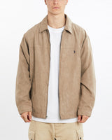 Vintage, 90s, Polo, Ralph, Lauren, Harrington, Jacket, The Real Deal, size large, colour Brown, newtown, sydney, australia, thrift store, opshop, preloved, secondhand, sustainable, retro, antique, 70s, 80s, 90s, 2000s, 00s, fashion, clothing, streetwear, trendy, garment, style, boutique, store, shop, archive, sale, cheap, best, top, Jackets