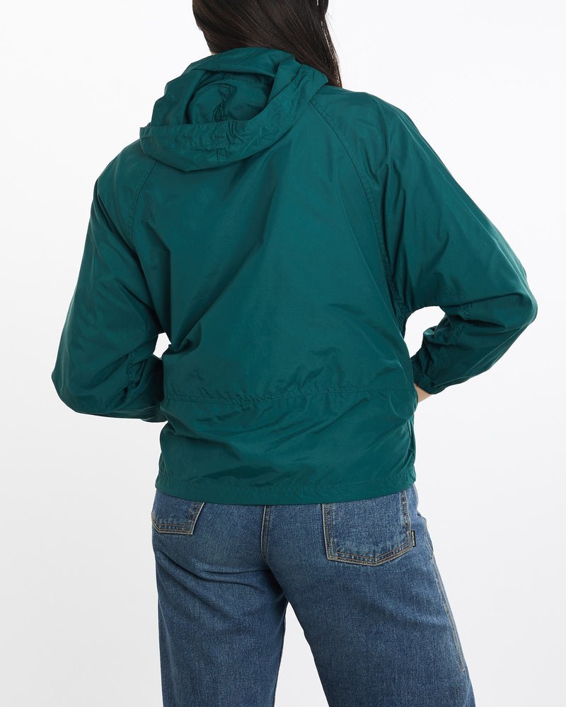 Vintage, 90s, L.L., Bean, Windbreaker, Jacket, The Real Deal, size medium, colour Green, newtown, sydney, australia, thrift store, opshop, preloved, secondhand, sustainable, retro, antique, 70s, 80s, 90s, 2000s, 00s, fashion, clothing, streetwear, trendy, garment, style, boutique, store, shop, archive, sale, cheap, best, top, Jackets