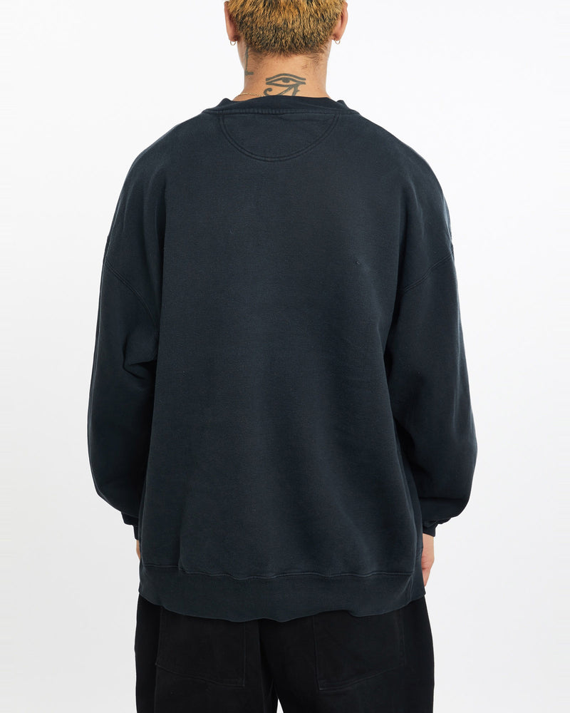 Vintage, NFL, Pittsburgh, Steelers, Sweatshirt, The Real Deal, size extra large, colour Black, newtown, sydney, australia, thrift store, opshop, preloved, secondhand, sustainable, retro, antique, 70s, 80s, 90s, 2000s, 00s, fashion, clothing, streetwear, trendy, garment, style, boutique, store, shop, archive, sale, cheap, best, top, Sweats and hoodies